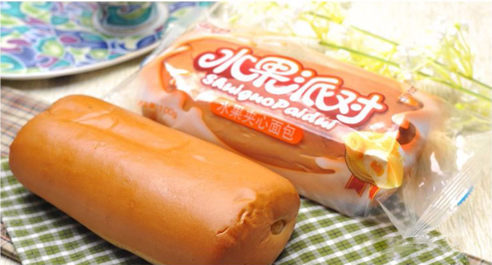 稻麦香水果面包包装设计